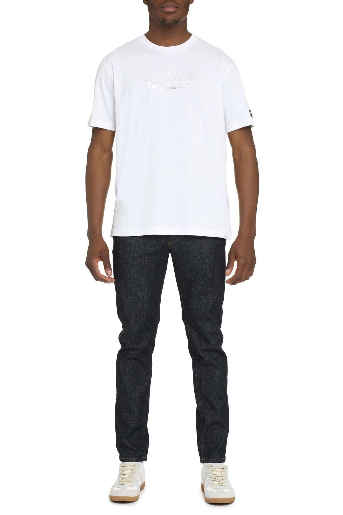 پال اند شارک تی‌شرت آستین کوتاه مردانه سایز بزرگ سفید کد ۲۳۴۱۱۱۹۸a-۰۱۰