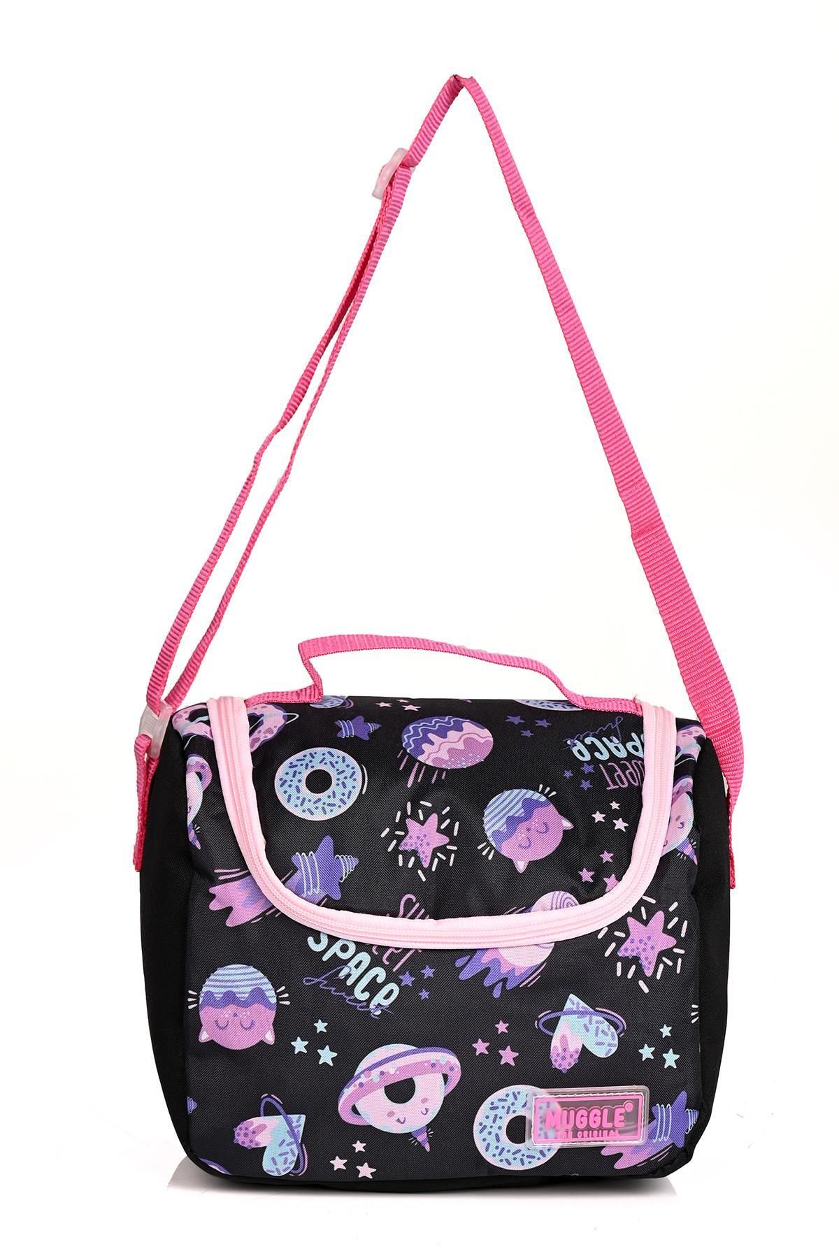 کیف مدرسه مردانه و زنانه MU 008 SWEET SPACE SCHOOL BACKPACK 2 مجموعه MUGGLE