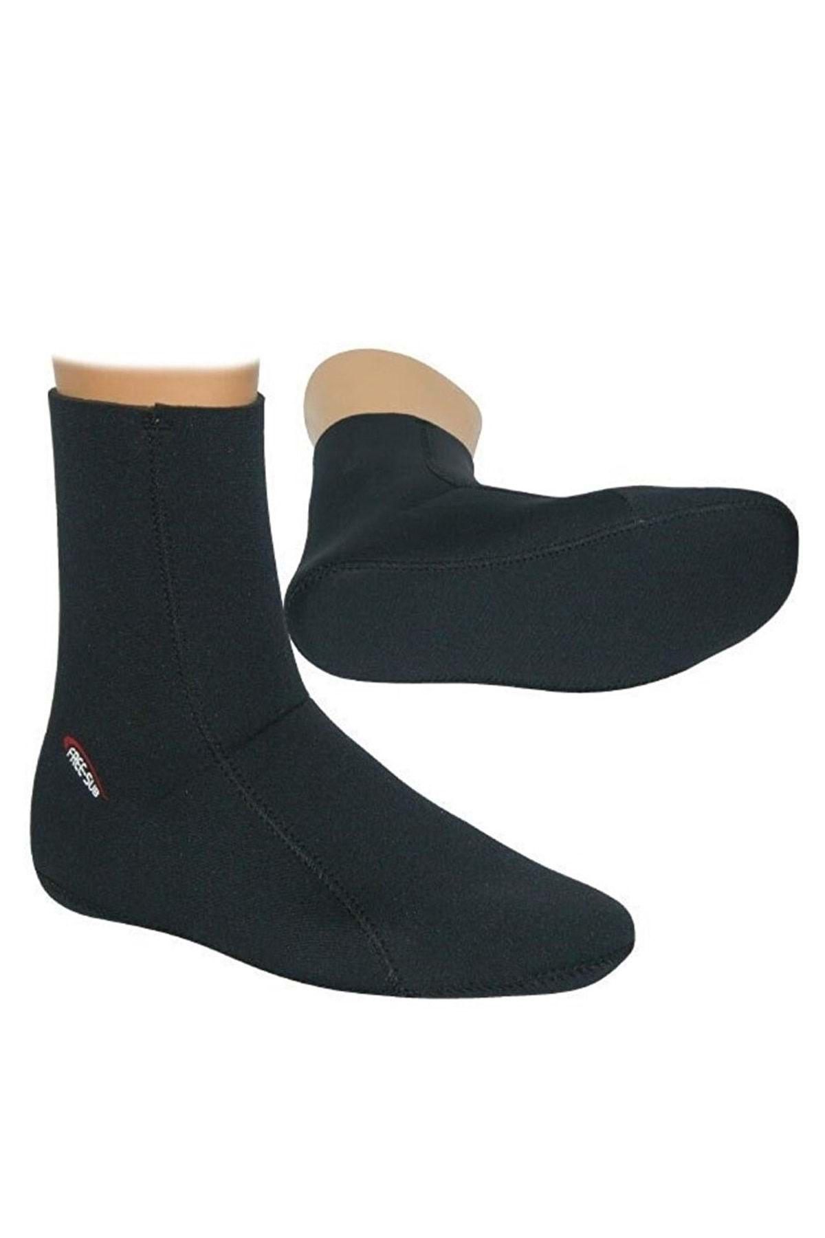 جوراب غواصی سبز Free Sub در داخل کوزه های بدون xl 5mm سیاه 1 Free-Sub