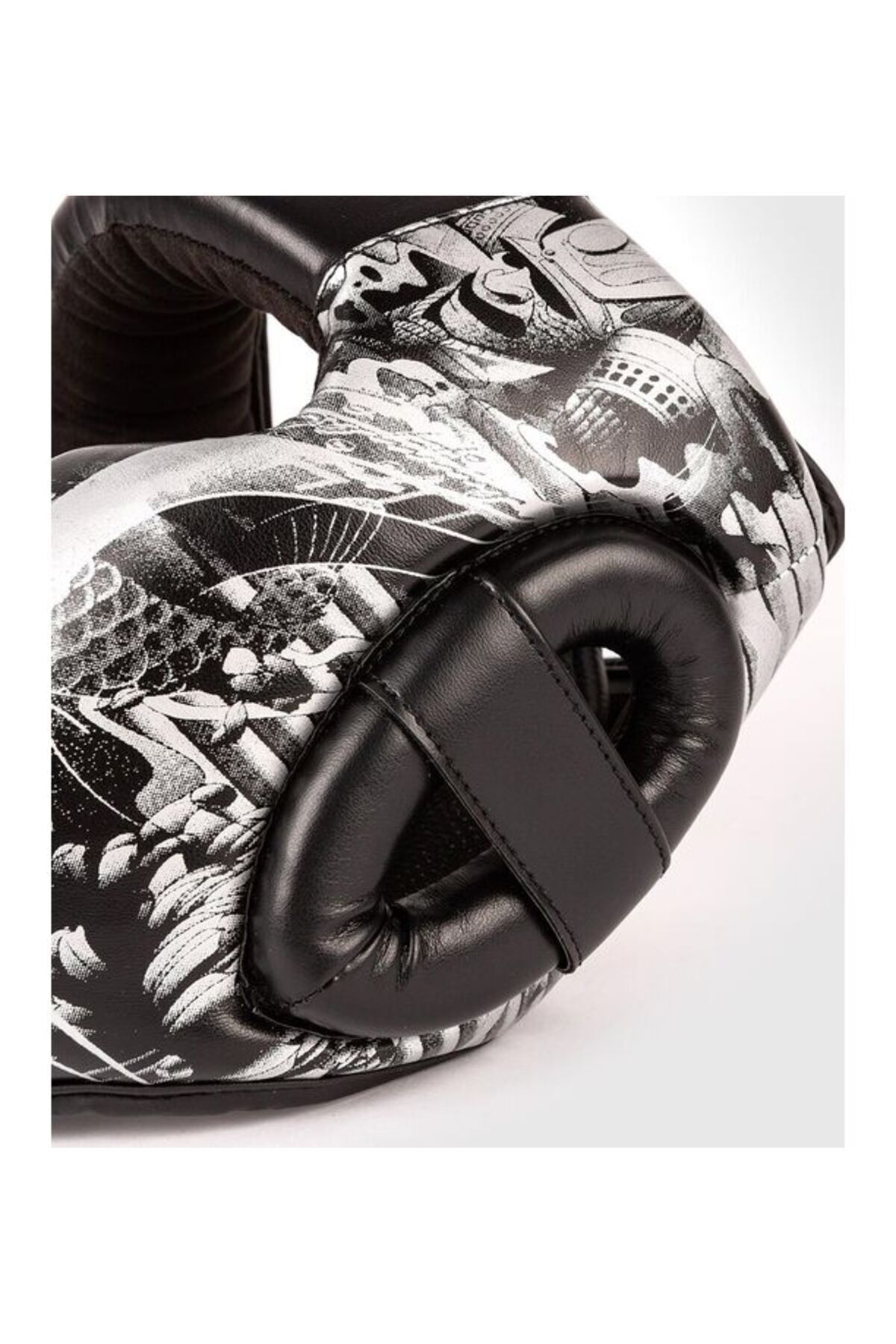 کلاه محافظ بوکس سفید Headgear YKZ21 Kids سیاه Venum