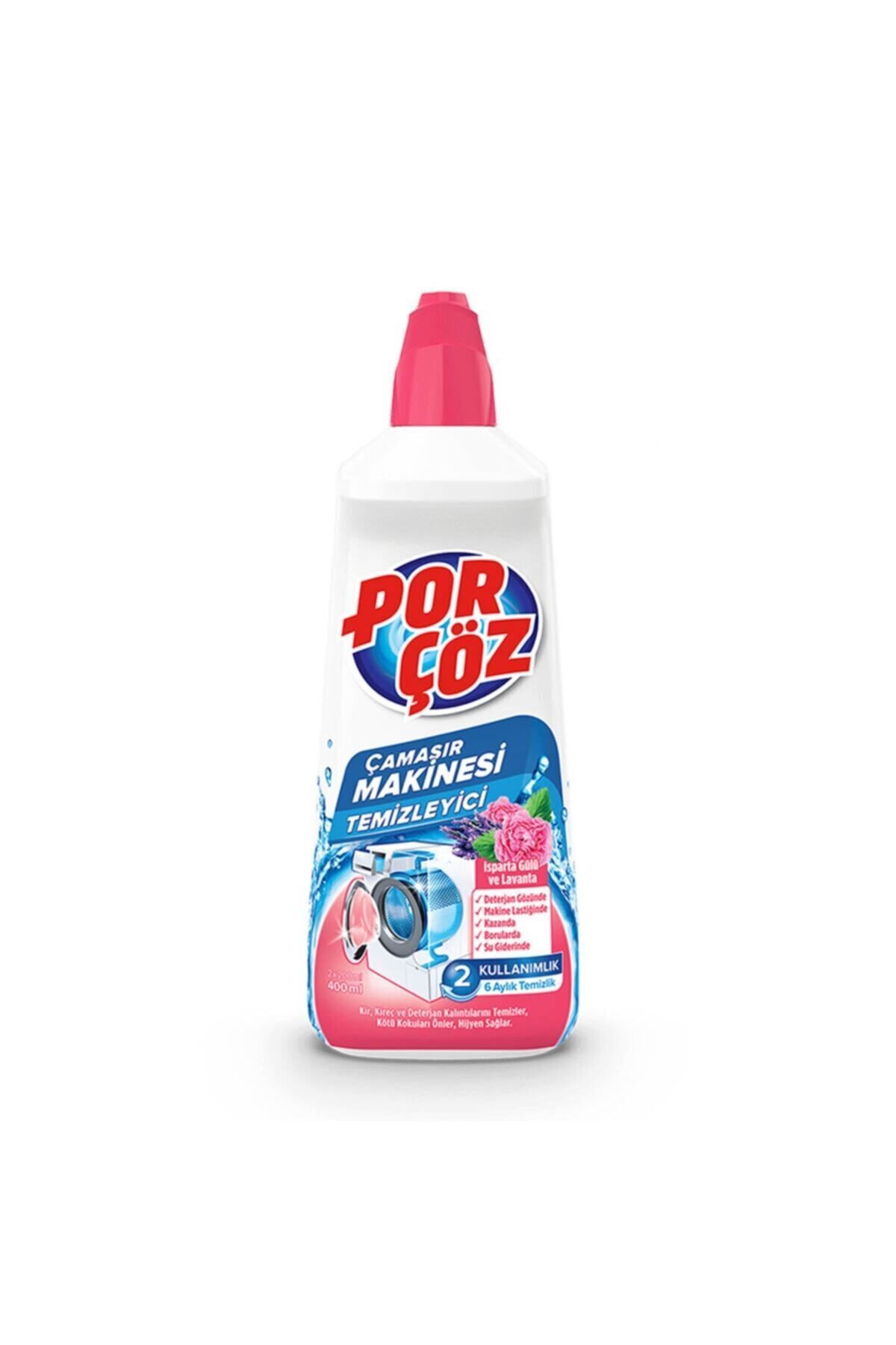 Porçöz PORÇÖZ ÇAMAŞIR MAKİNASI TEMİZLEYİCİ 400ML