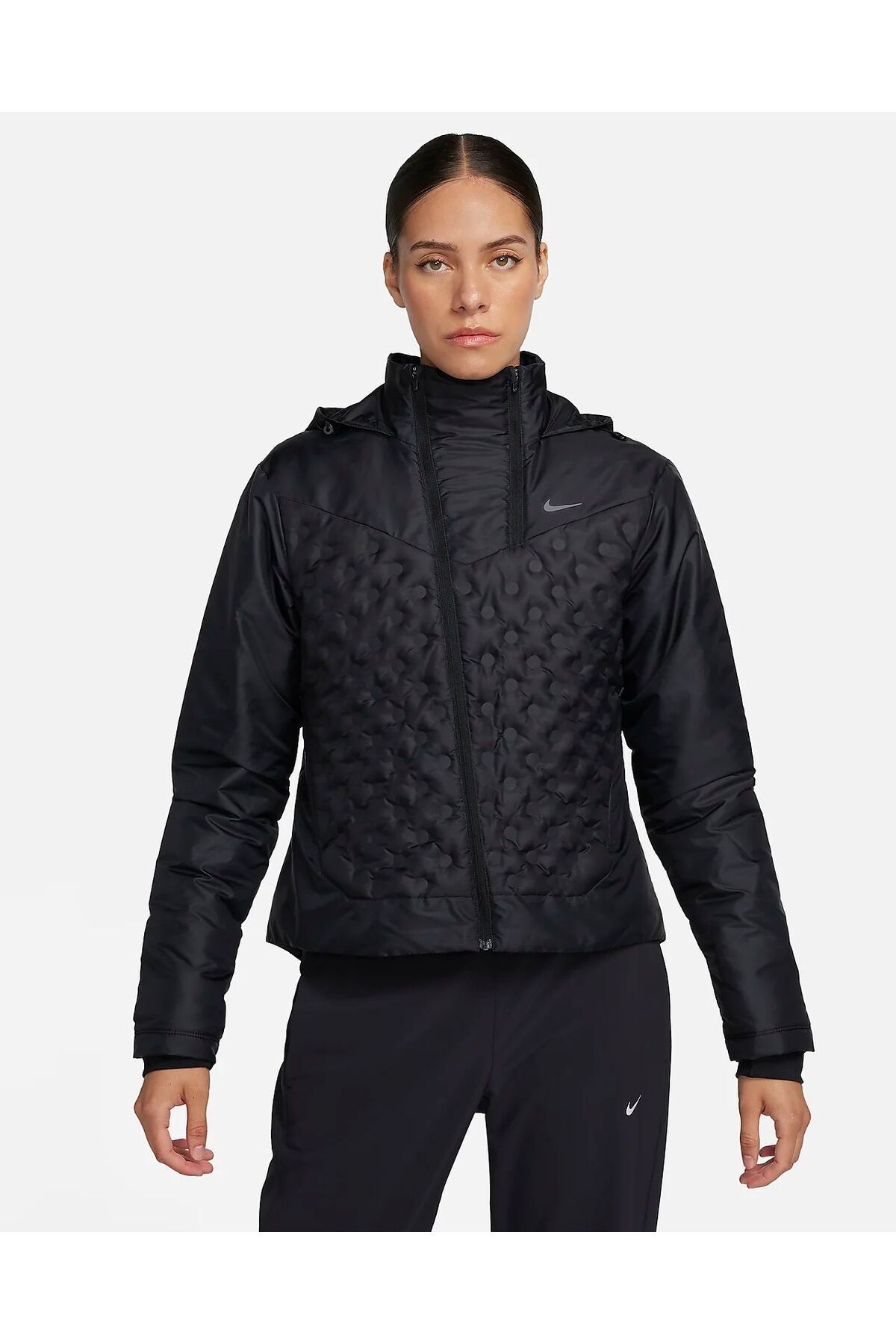 Nike Aeroloft Therma FIT ADV Black Women s Running Jacket Trendyol