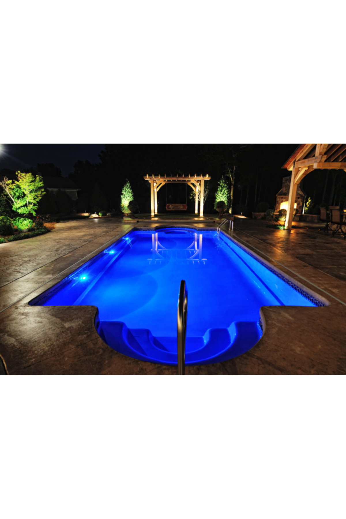Mega Pool Mavi Led ( Osram ) Sıva Üstü Havuz Aydınlatma Lambası-flat Type Led Lights-tbiz 6