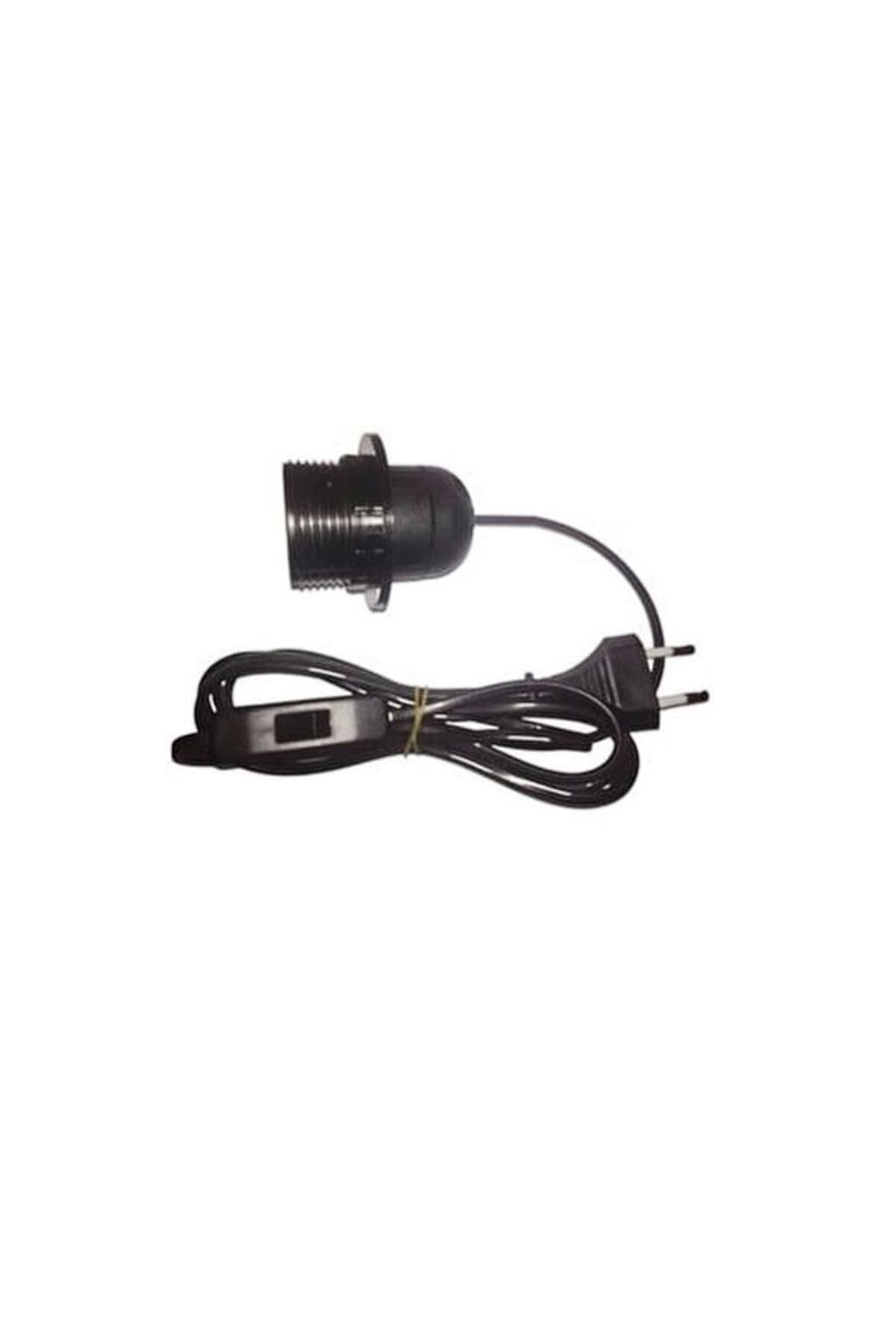 White West inn House Kablolu Duy Fiş E27 Aç Kapa Anahtarlı Lambader Ve Abajur Kablosu Ve Duyu