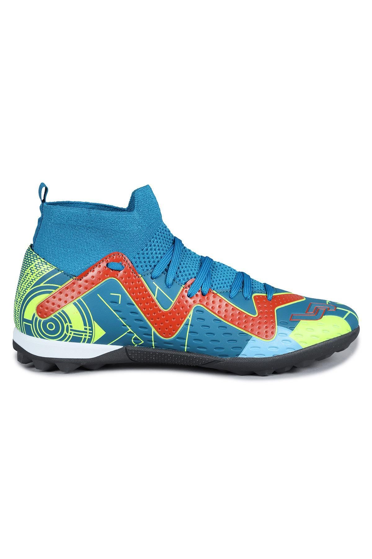 29683 جوراب آبی کفش فوتبال Astroturf Jump
