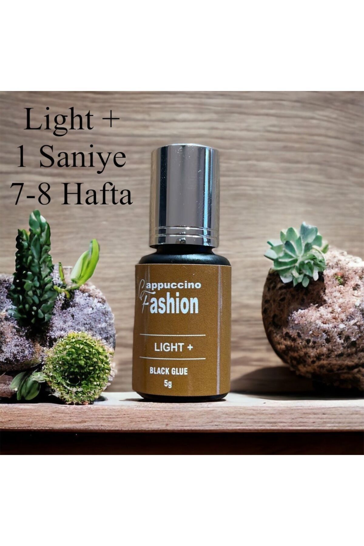 CAPPUCCİNO FASHİON Ipek Kirpik Yapıştırıcı Light 1 Saniye