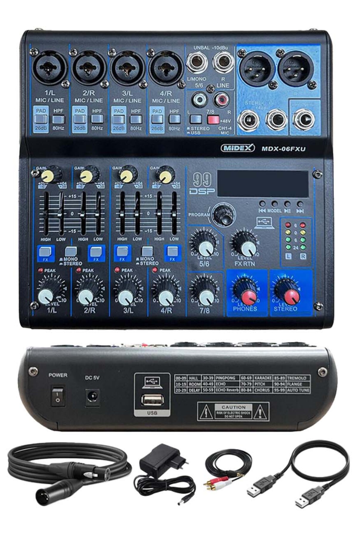 Midex Wizard Paket-3 CX2 Stüdyo Mikrofon MDX-06FXU Stüdyo Kayıt