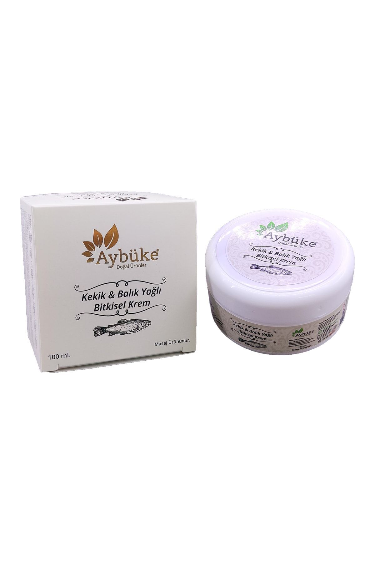 کرم ماساژ آویشن و روغن ماهی 100 میلی لیتر Aybüke Doğal Ürünler