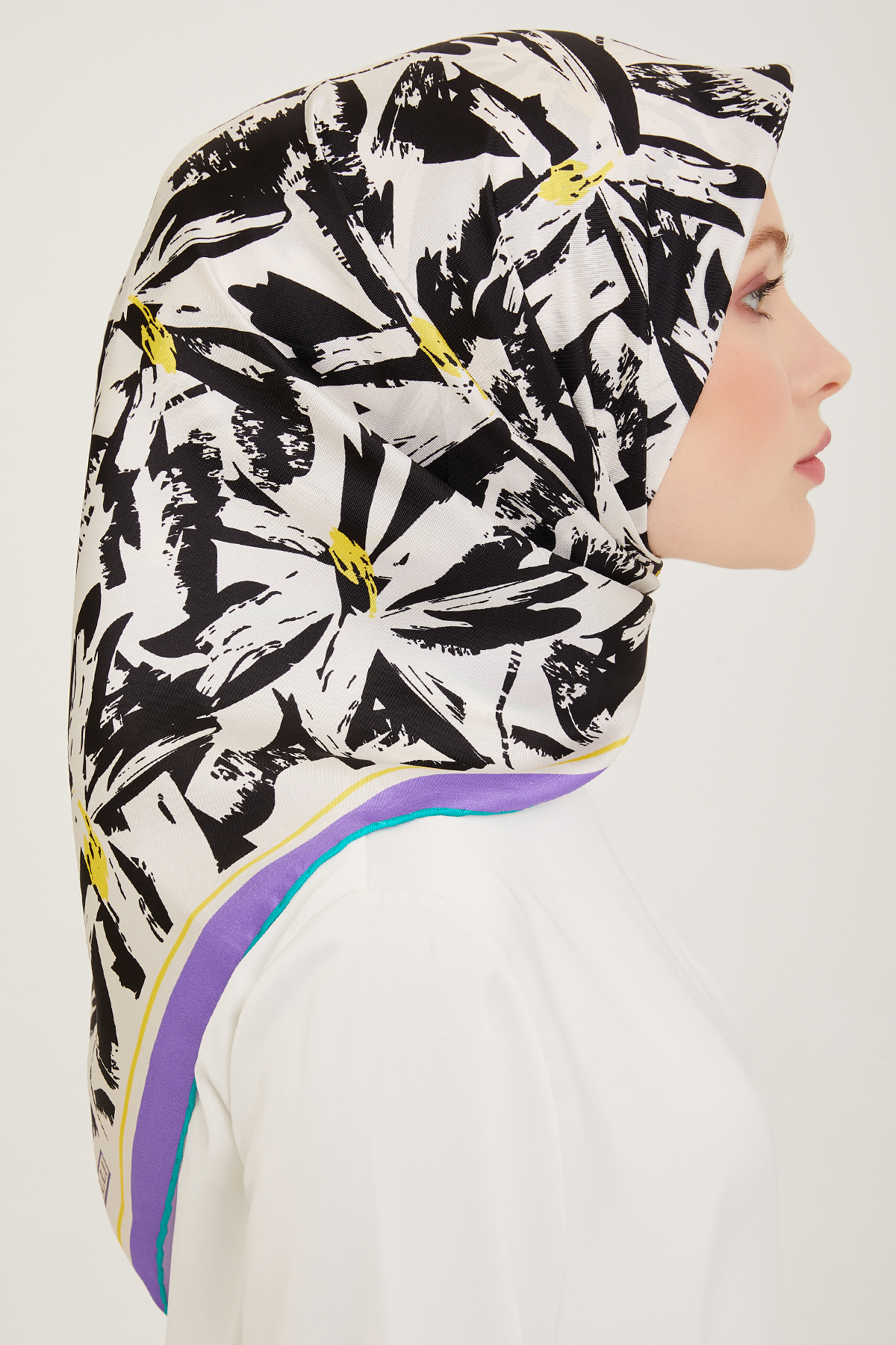 روسری زنانه بللی | E24YA7130001 Belli - Image 3