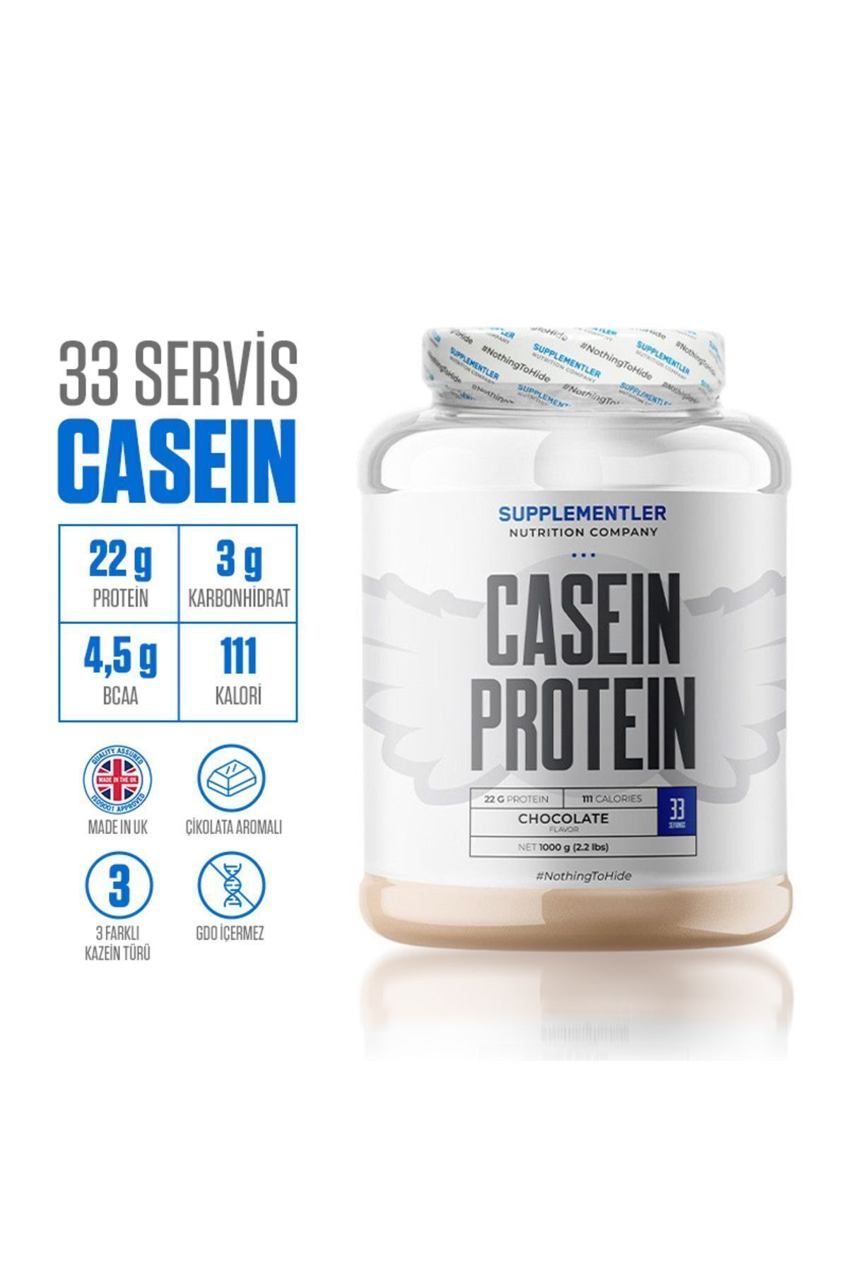Casein Protein 1000 Gr