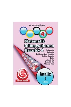 Genel Markalar Altın Nokta Matematik Olimpiyatlarına Hazırlık 4 Analiz 1