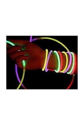 Işıklı Fosforlu Çubuk Glow Stick 100 Adet Kırılan Parti Aydınlatma IFCGS01