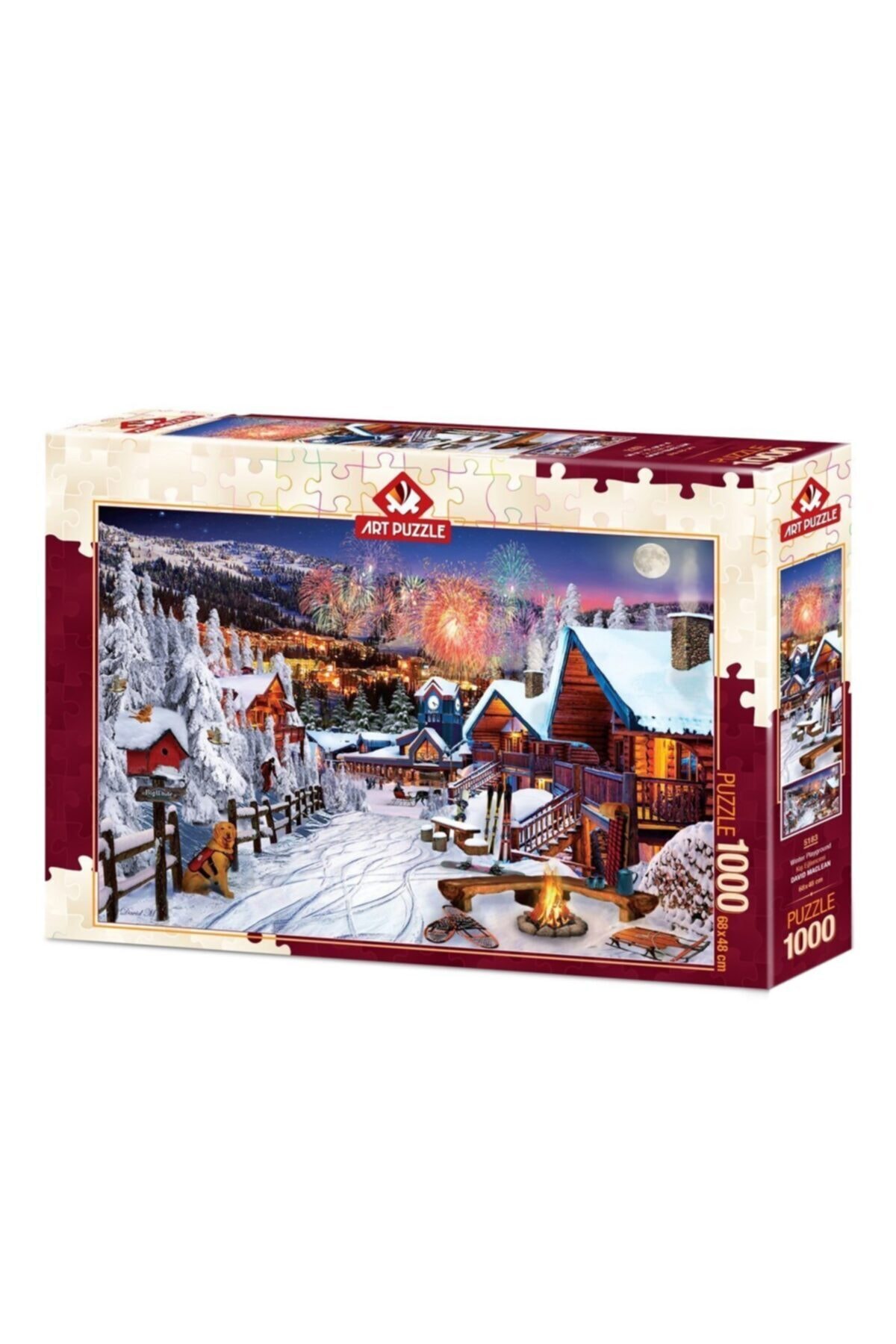 Art Puzzle Kış Eğlencesi 1000 Parça Puzzle