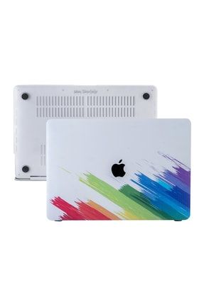 Macbook Air ile Uyumlu Kılıf HardCase A1369 A1466 2017 Öncesi Paint03 001711