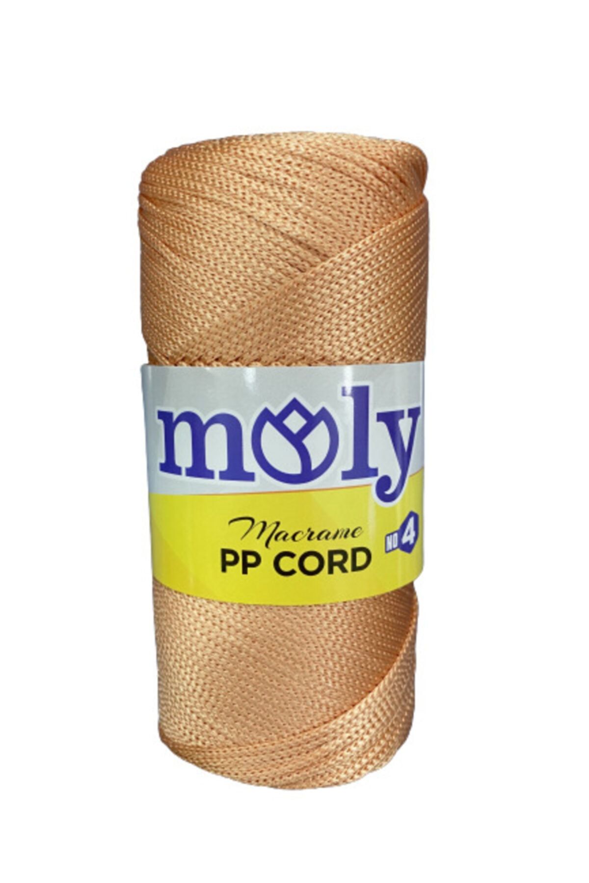 Moly-Pp Cord بوليستر مكرامية Ip رقم: 4 200 جرام سلمون 1