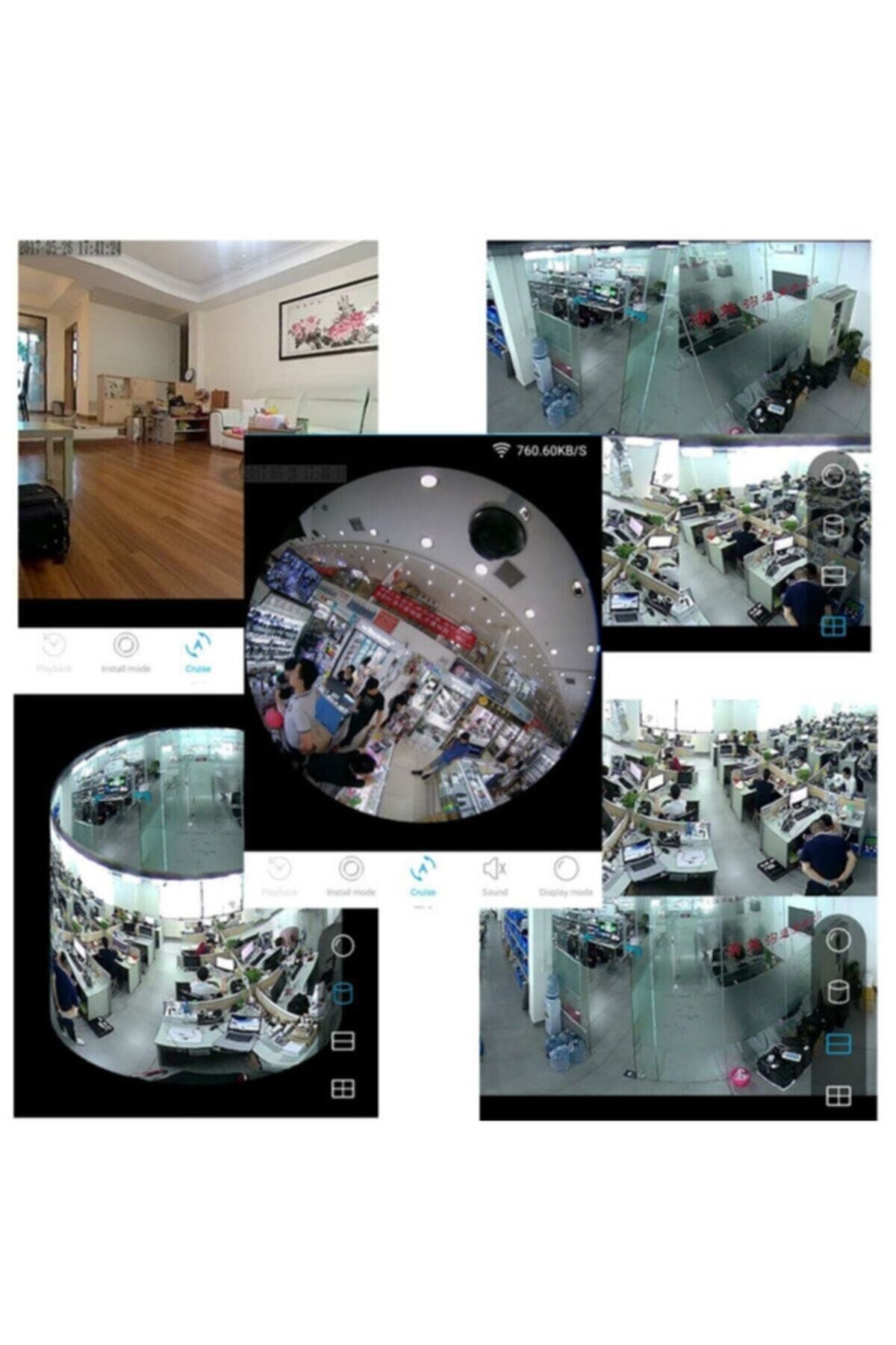 Angel Eye Angeleye Ks-607 Panoramik Balık Gözü 360 Derece Hd Tavan Tipi  Kablosuz Ip Kamera fotoğrafı 3 (önizleme)