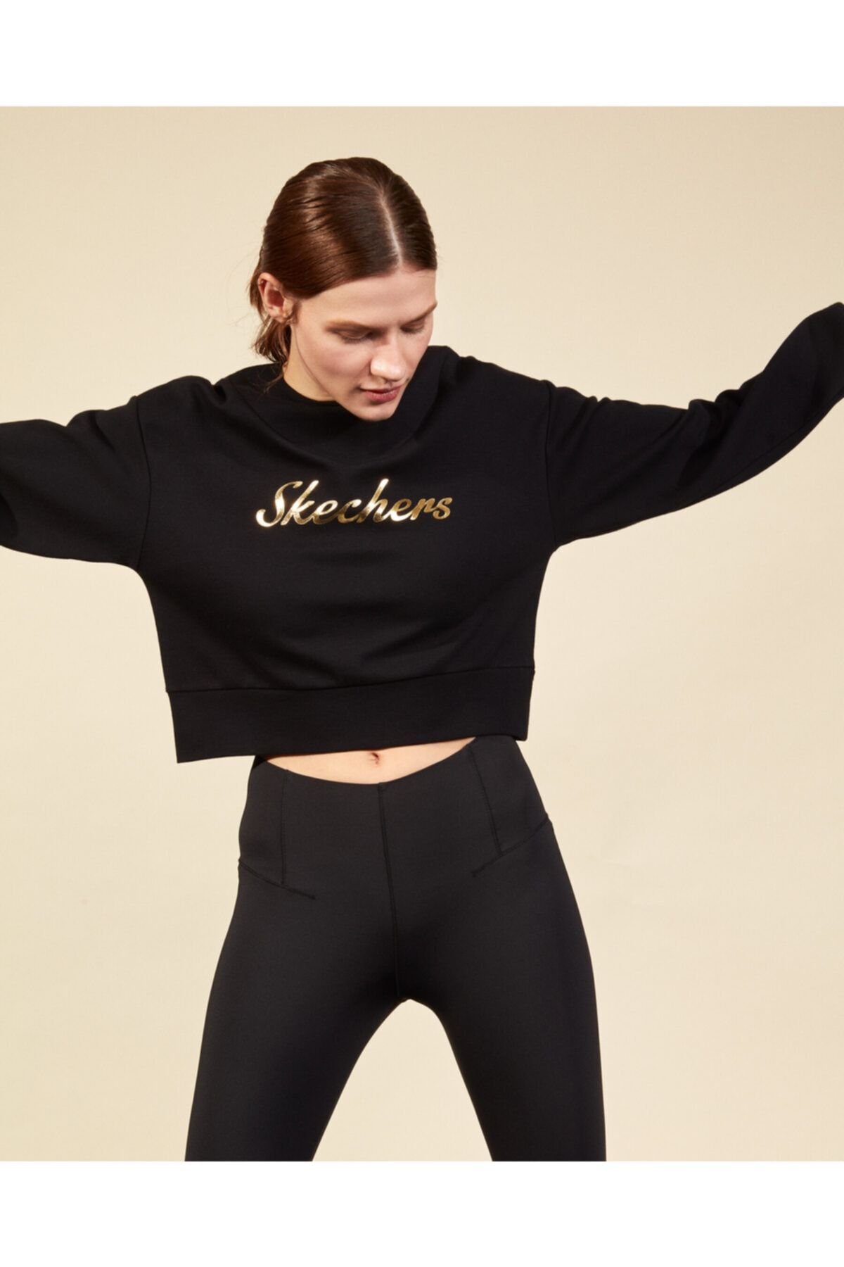 Skechers sweatshirts outlet gold