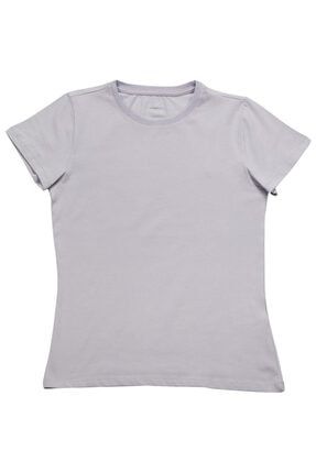 CT129 BASIC C NECK T-SHIR Lila Kadın T-Shirt 100581830