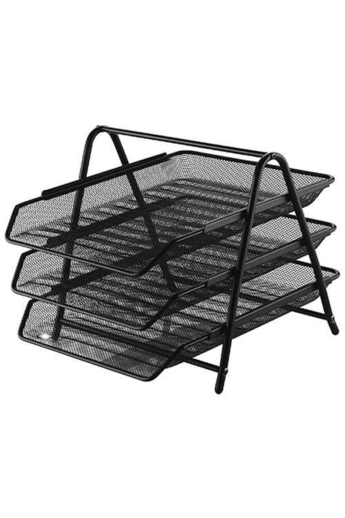 Cassa File Evrak Rafı Seti Üçlü Metal