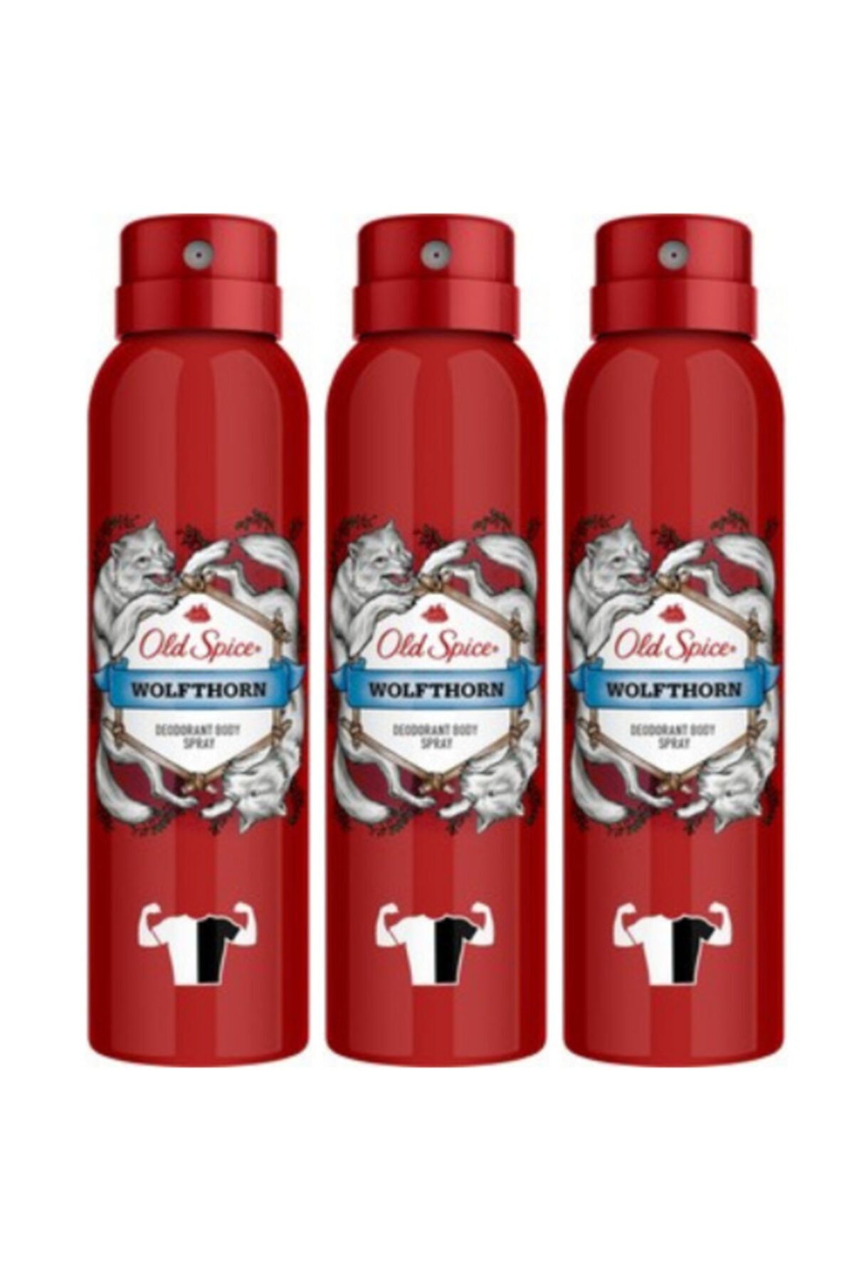 اسپری دئودورانت خار گرگ 150 میلی لیتر 3 عدد Old Spice