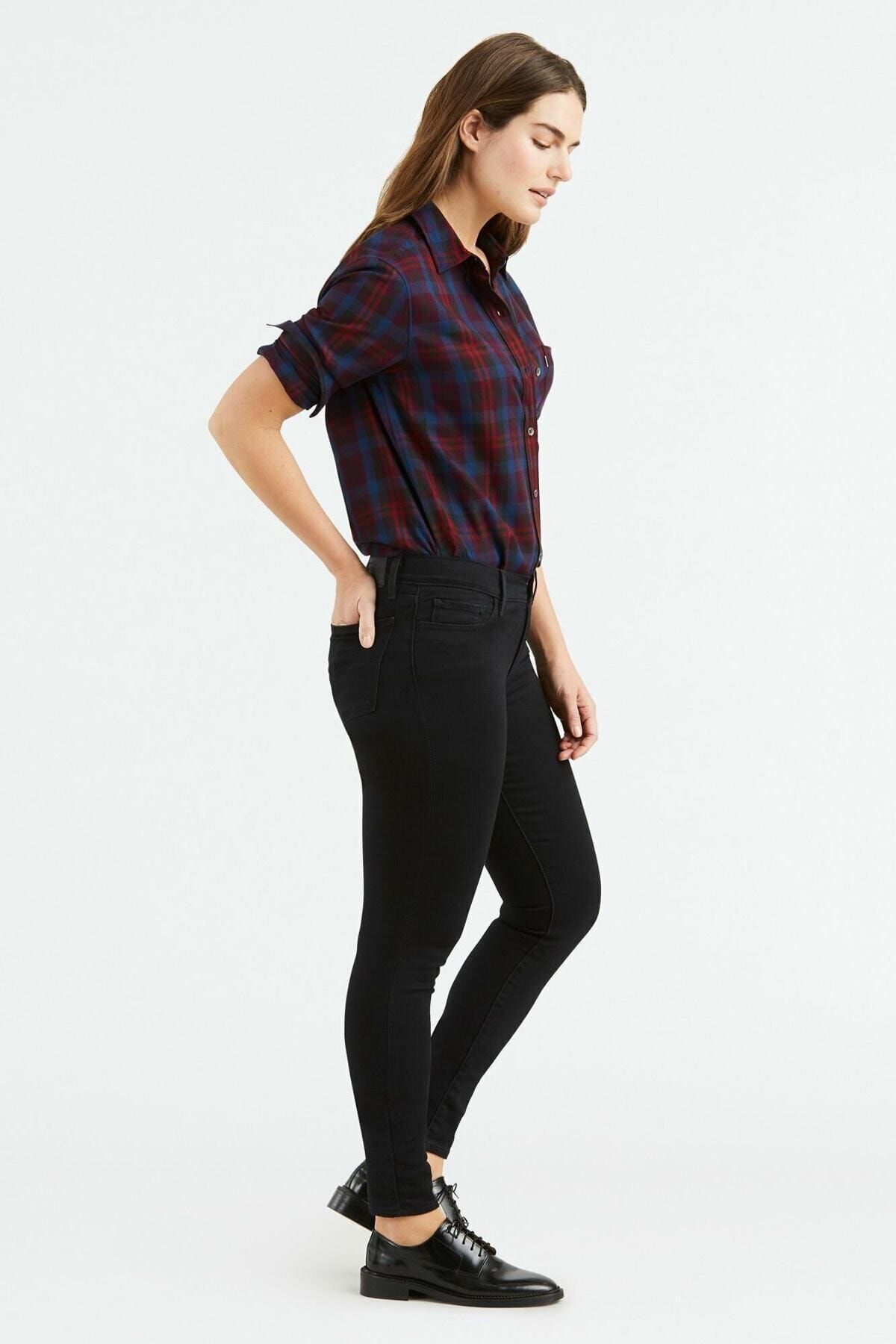 Levi's شلوار جین زنانه 710 Super Skinny-Secluded Echo 1777800340