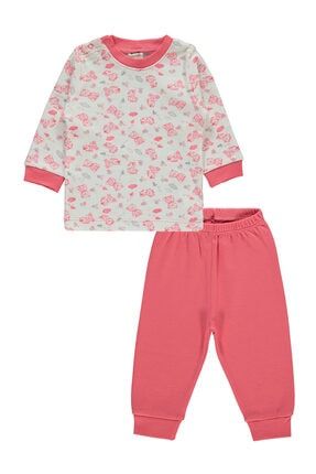 Kız Bebek Pijama Takımı 3-12 Ay Narçiçeği 223512321Y11