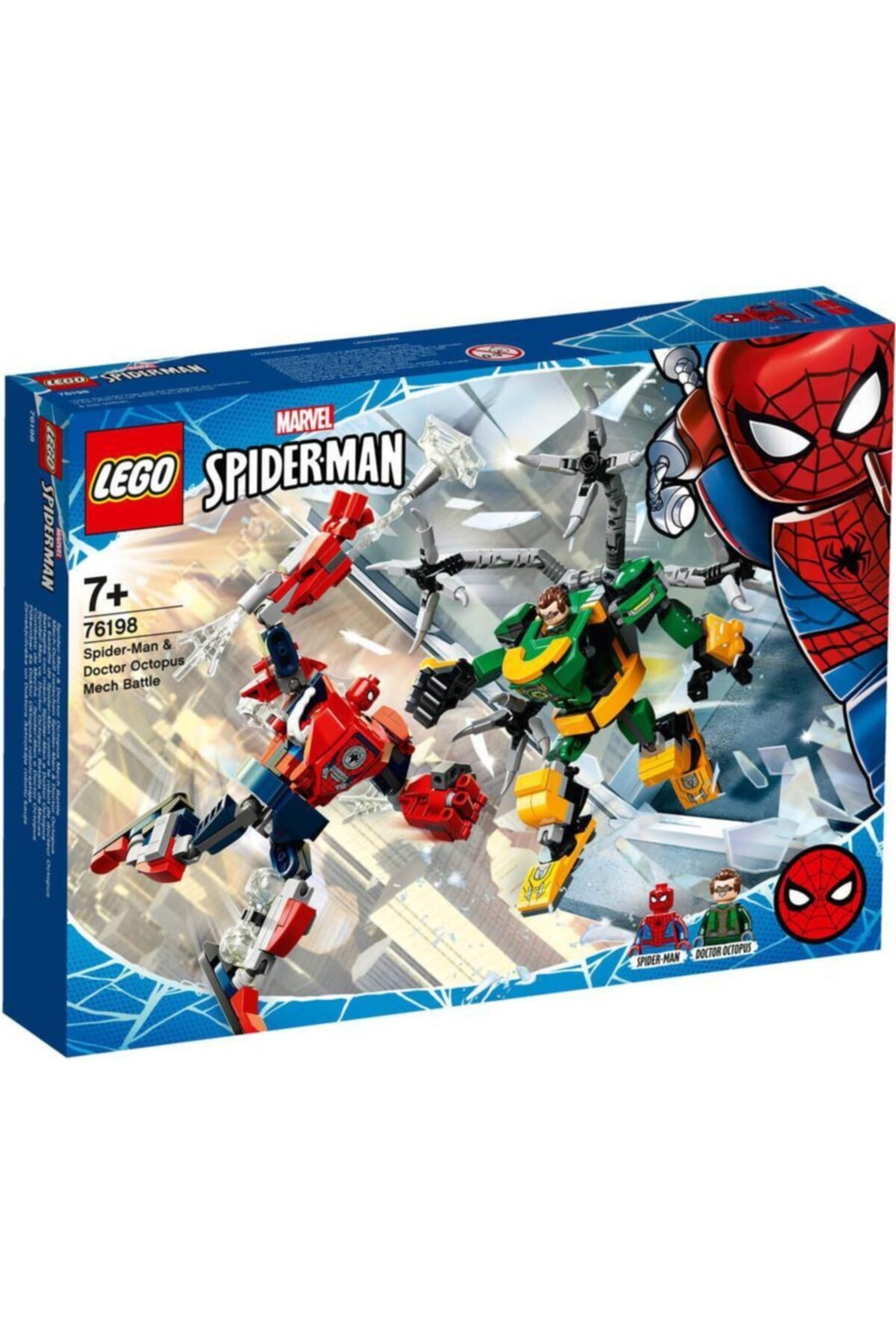 LEGO 76198 Marvel Örümcek Adam: Örümcek Adam Ve Doktor Oktopus Robot Savaşı