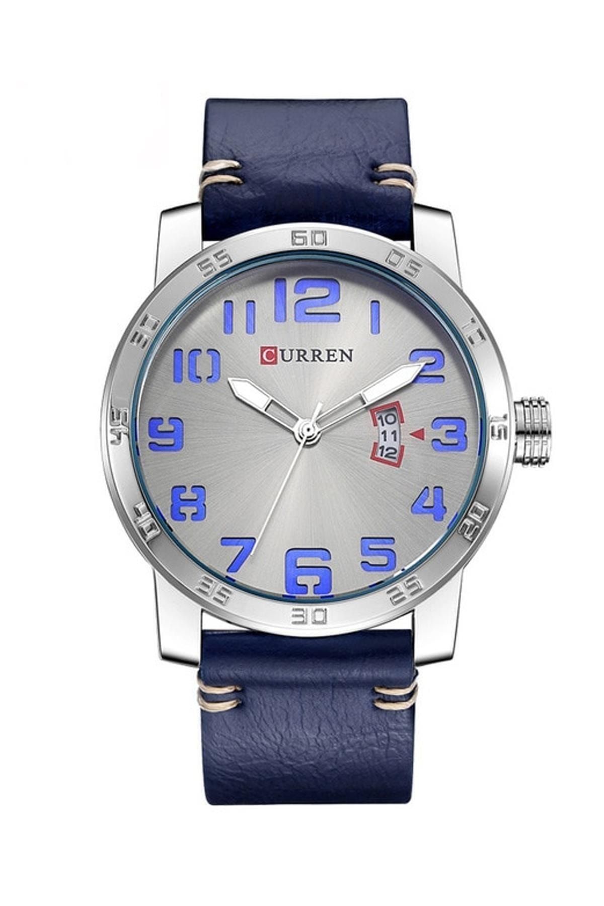 Curren 8254 Calendar Strap Men s Wristwatch Trendyol