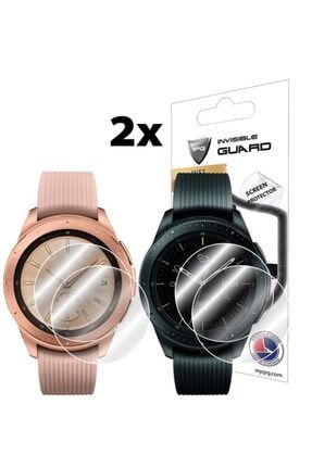 Samsung Galaxy Watch (42mm) (rosegold & Midnight Black) Ekran Koruyucu (2 Adet) IPG 1108