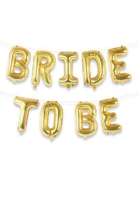 Bride Tobe Balon Seti Gold Folyo Balon BM251