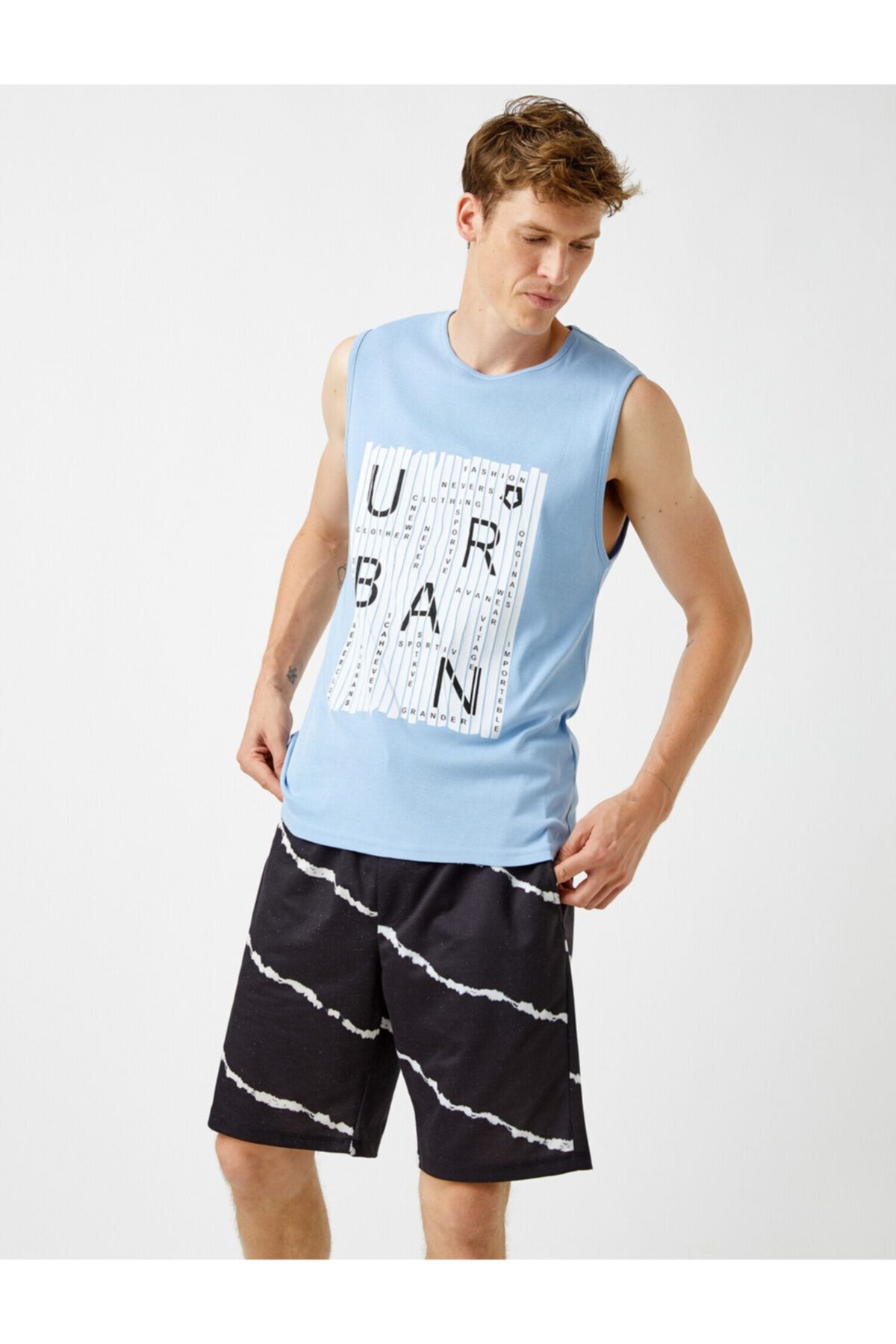 Koton Unterhemd Dunkelblau Slim Fit Fast ausverkauft FN8375
