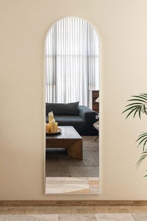 Nice 150x50 Cm Beyaz Antre Koridor Konsol Duvar Salon Banyo Wc Ofis Çocuk Yatak Odası Boy Ayna NICE-150X50CM-BOY-DUVAR-AYNA