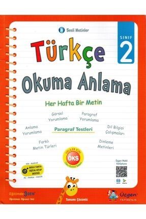 2. Sınıf Türkçe Okuma Anlama Kitabı 11501