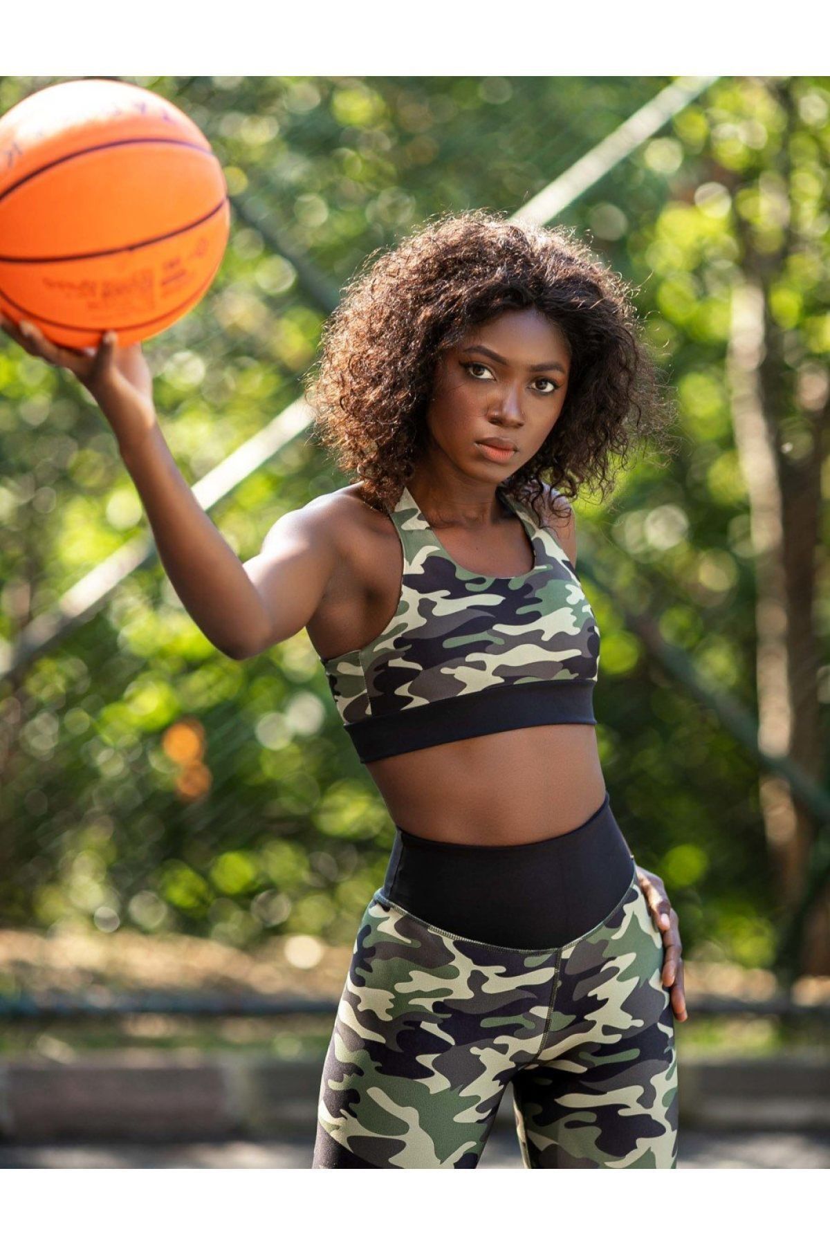 Camo bustier discount