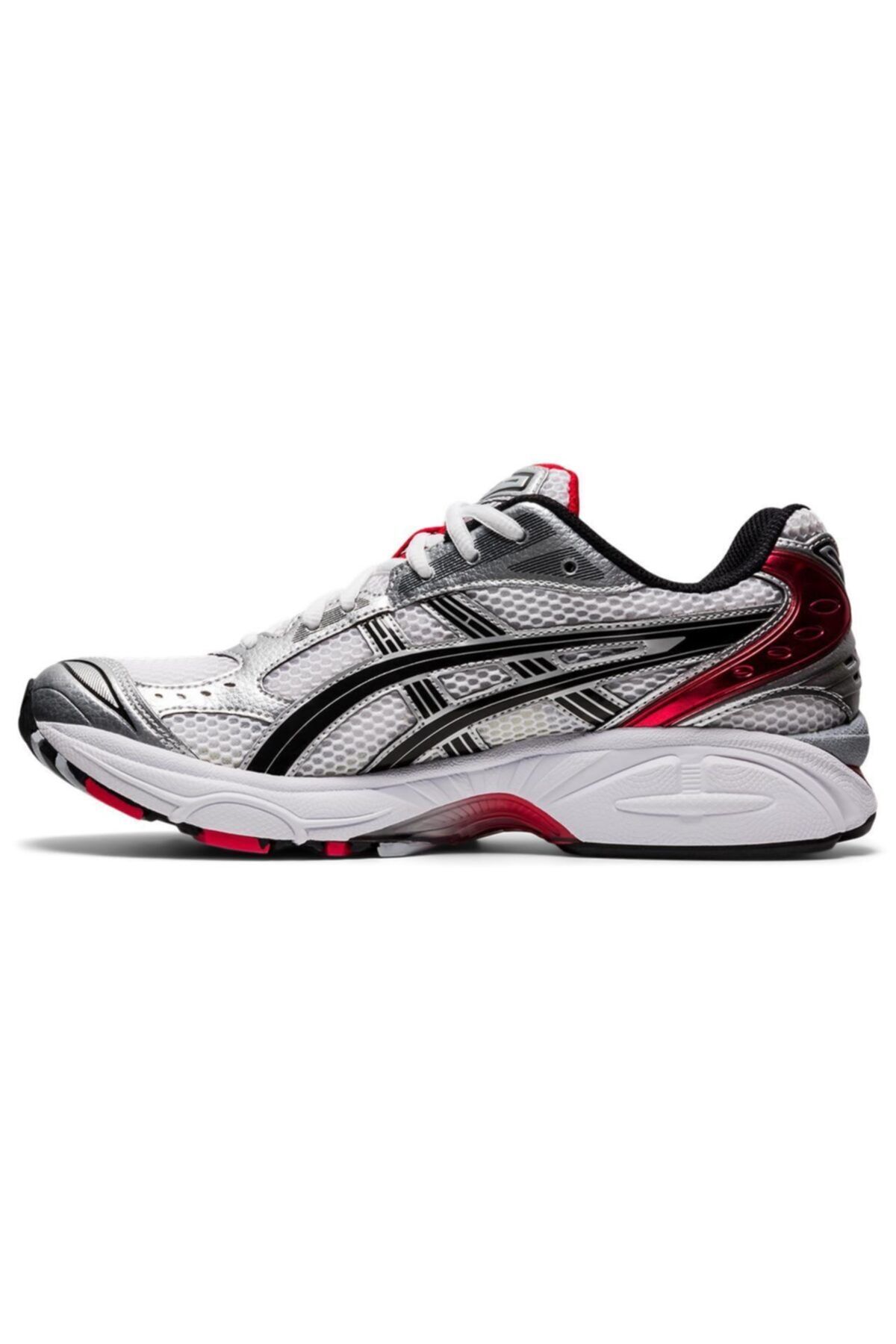 Asics کفش ورزشی مردانه سفید قرمز