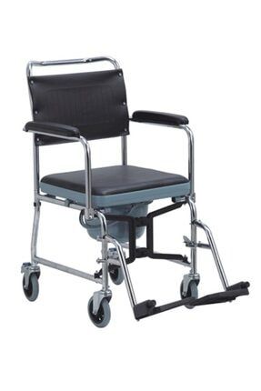 Deri Klozetli Tekerlekli Sandalye tekerlekli sandalye