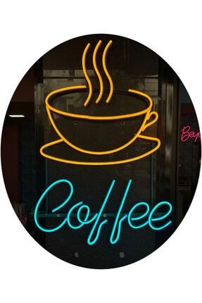 Neon Led Coffe Kahve Led Coffe Yazısı Işıklandırma COF123