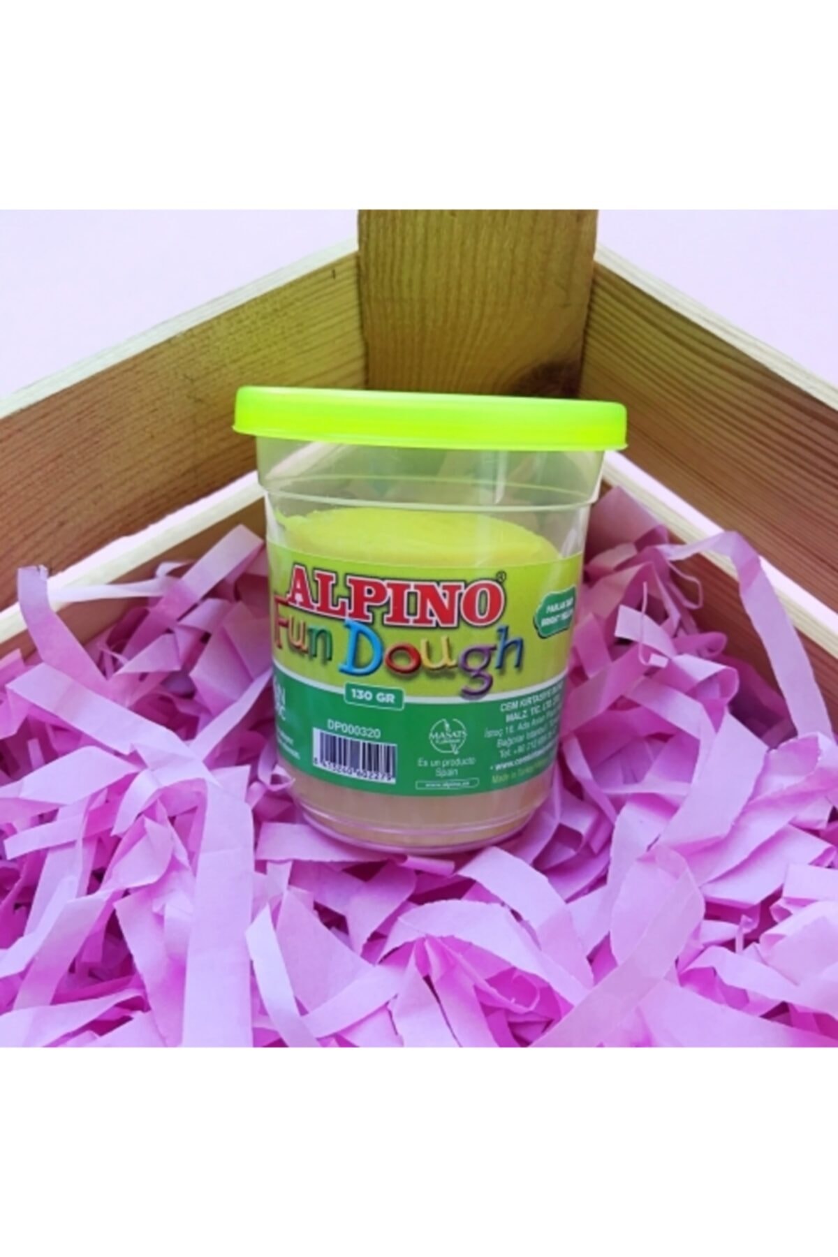 Alpino 130gr Play Dough - Yellow