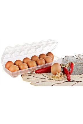 Dolap Içi Yumurta Saklama Taşıma Kabı Plastik 12'li Yumurtalık ANKAAP-918100142730-4305