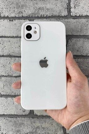 Apple Iphone 11 Logolu Kamera Korumalı Lansman Gerçek Cam Kapak camkapak11