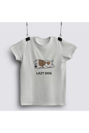 Cute Funny Lazy Sleeping Jack Russell Puppy Dog T-shirt FIZELLO-R-TSHRT064519864