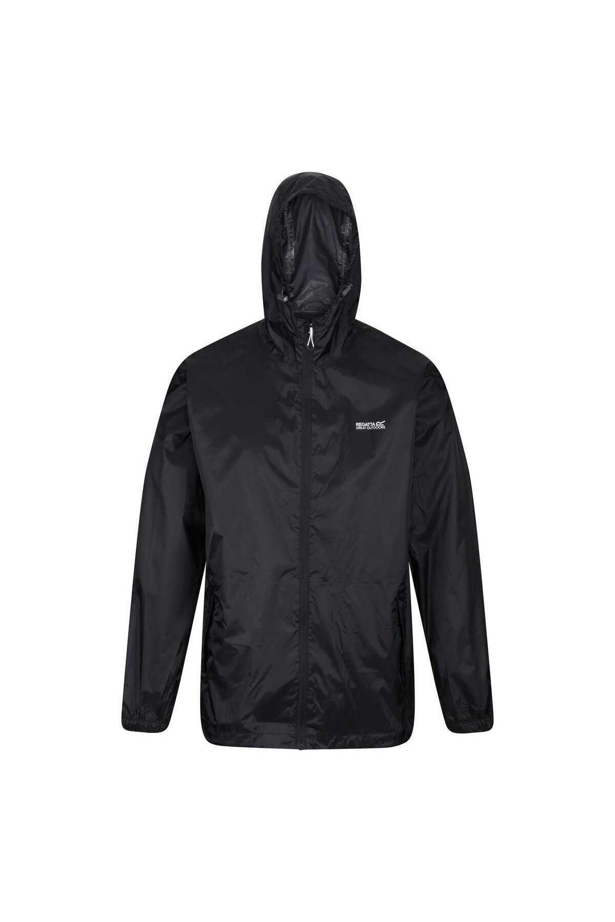 Regatta Men s Raincoat Pack It Jkt Iii Black Trendyol