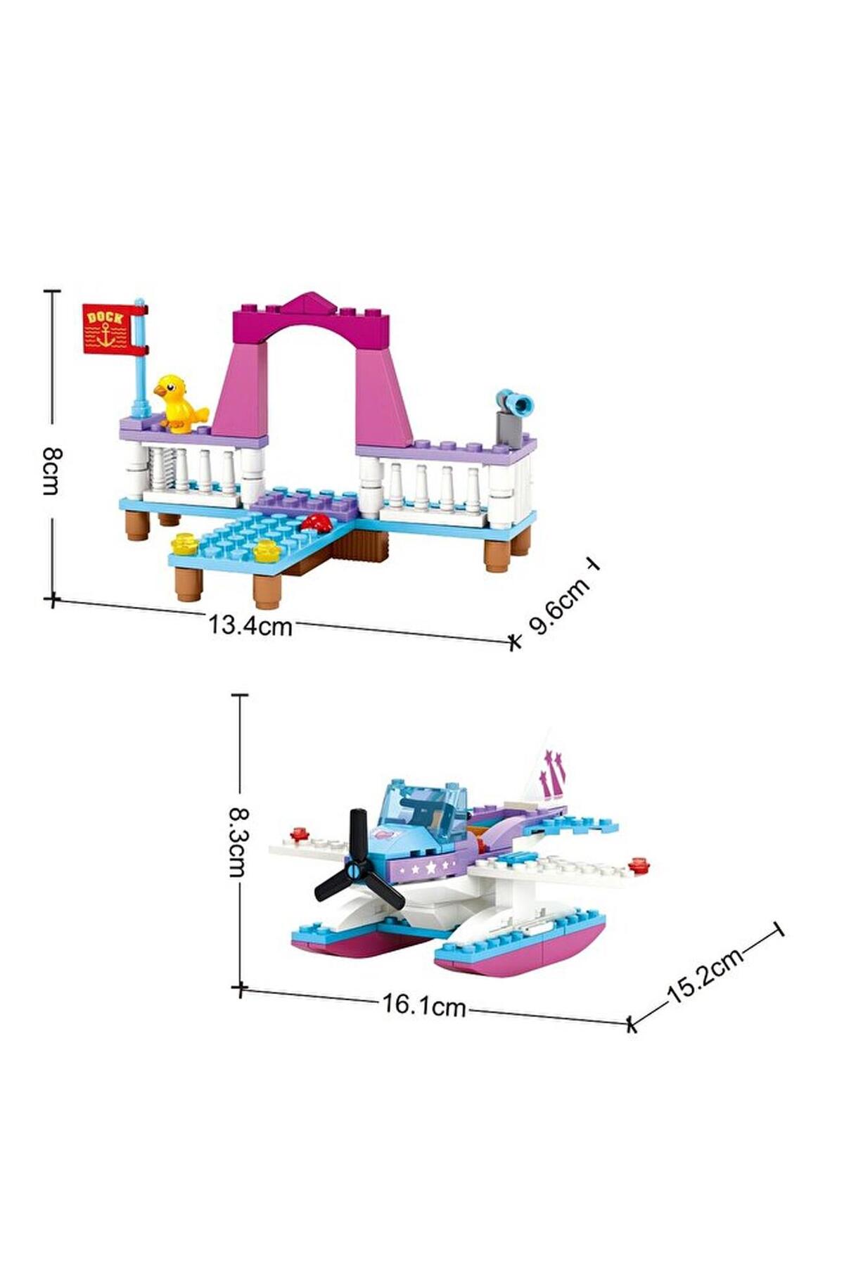 Sole Ausini-asya Bricks 24417, Fairyland 167 Parça Liman Ve Jetski