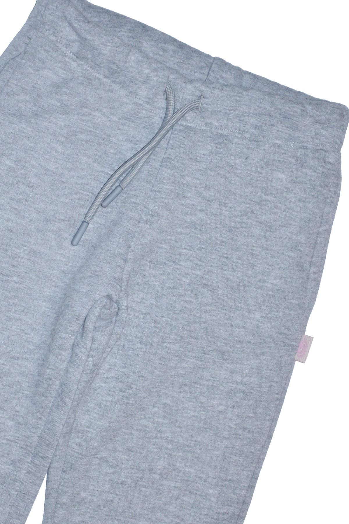 شلوار ورزشی رنزو 2 دخترانه خاکستری ملانژ Lee Cooper