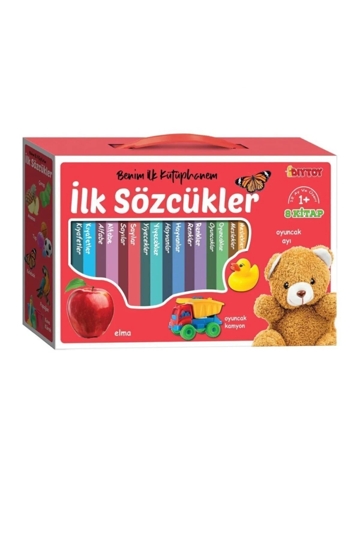 اولین کتابخانه‌ی من - ست کتابچهٔ کوچک ۸ تکهٔ اولین کلمات