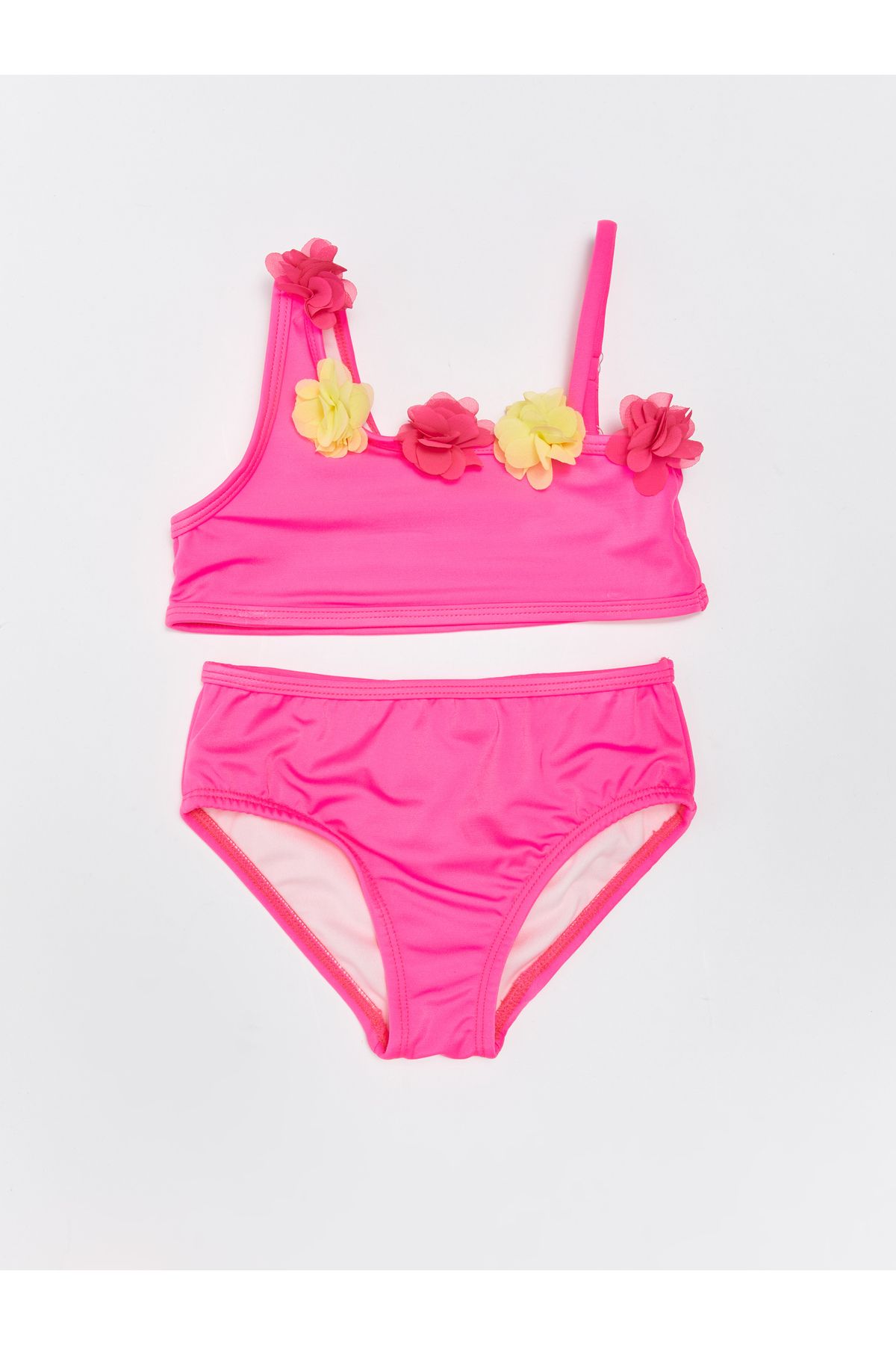 LC Waikiki Elastyczny Zestaw Bikini Dla Dziewczynki Z Nadrukiem Kobieta - 5-6 lat