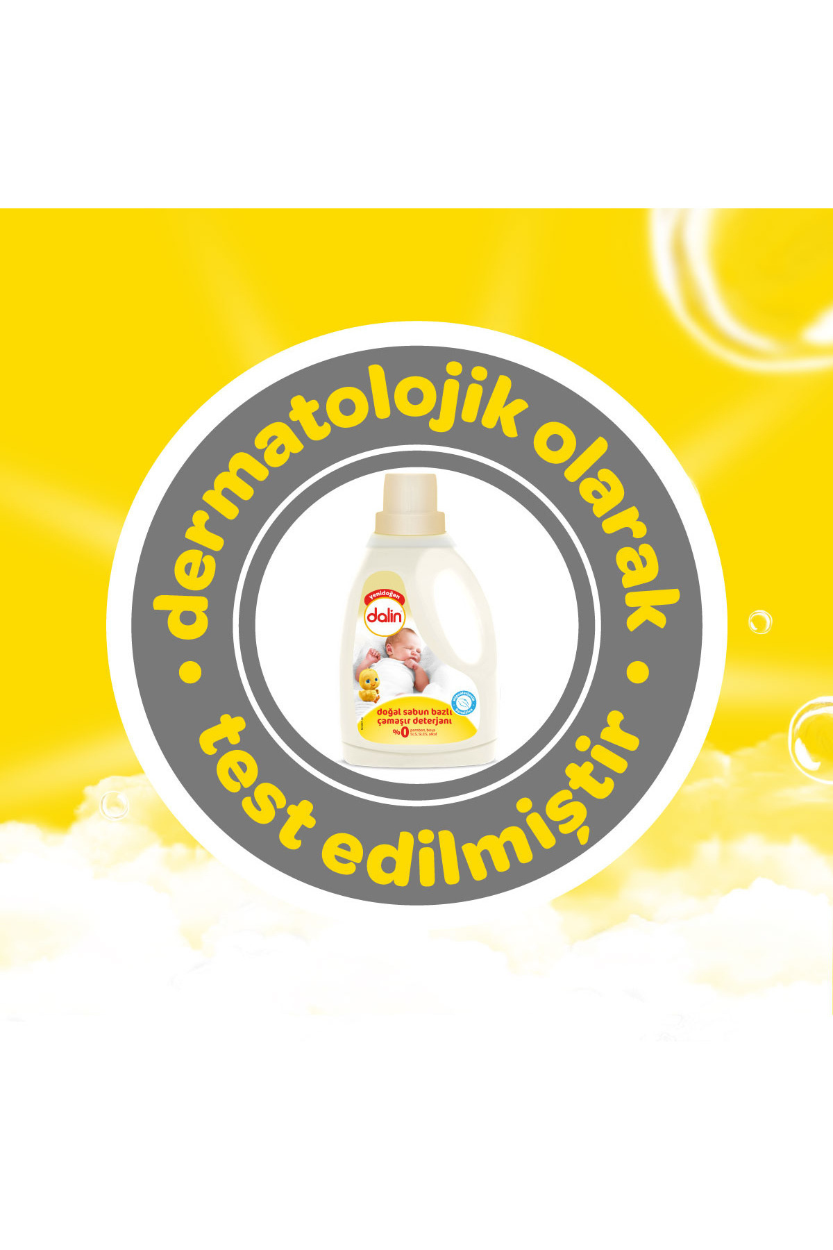 Dalin Sensitive Doğal Sabun Bazlı Sıvı Çamaşır Deterjanı 1500 ml 3'lü fotoğrafı 4 (önizleme)
