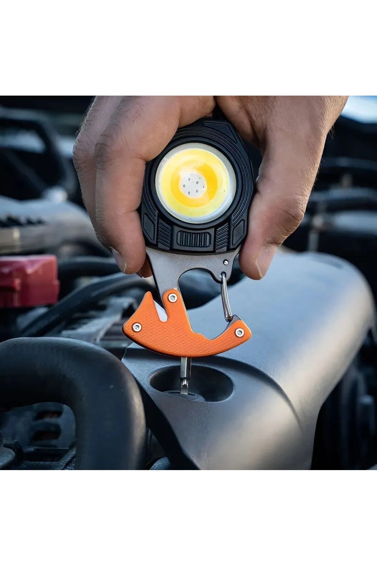 Mini LED çalışma lambası,anahtarlık,şarj edilebilir,şişe açacağı,mıknatıslı,acil durum aydınlatması