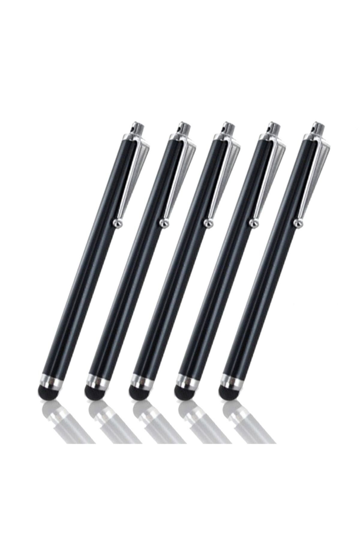 Ekolaks Xiaomi Redmi Note 8 Uyumlu 5 Adet Universal Telefon Tablet Stylus Dokunmatik Çizim Kalemi 5 Li Set