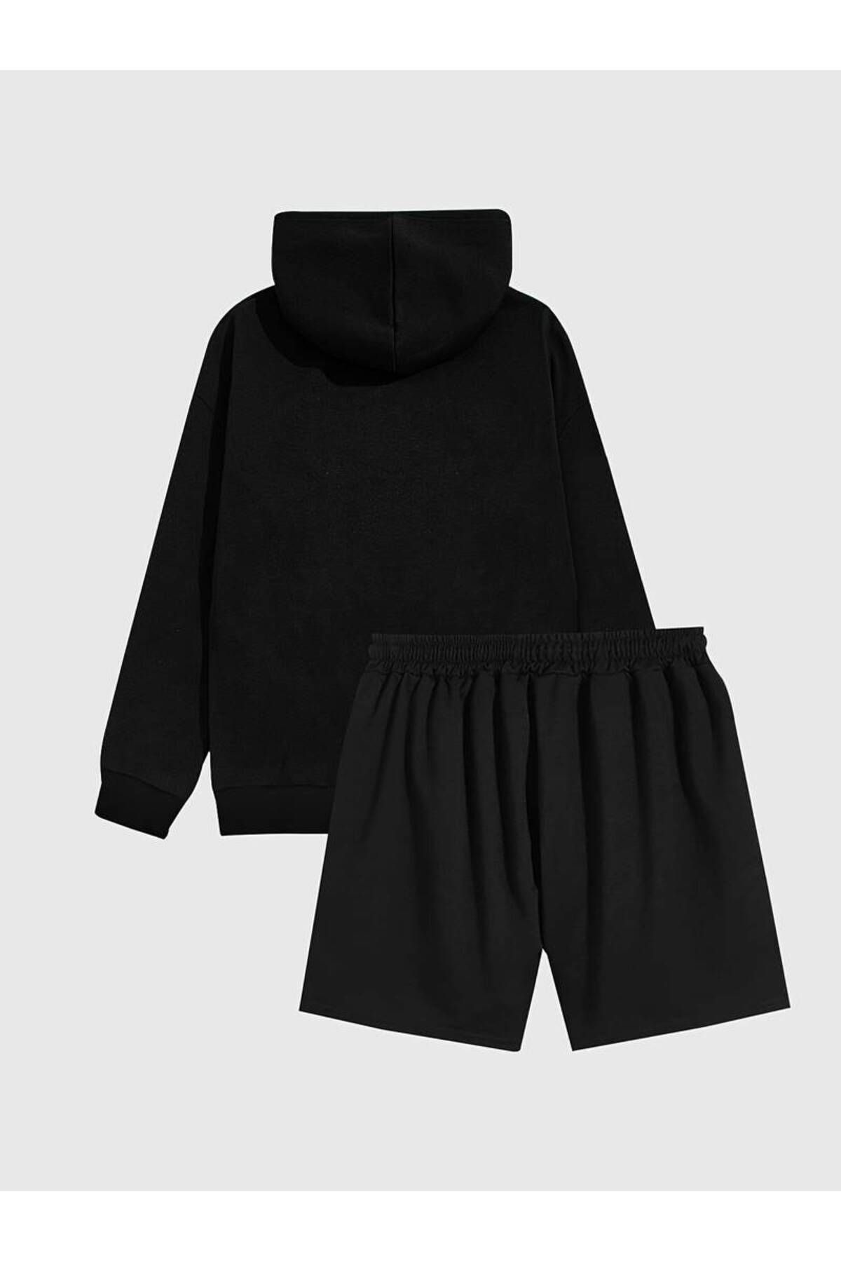 AMMA-Unisex My Is On That Court 3 Yarn Sweatshirt and Tracksuit Set 2